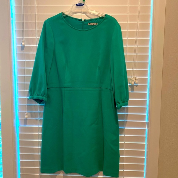 Green/ teal color cocktail dress - Picture 1 of 2